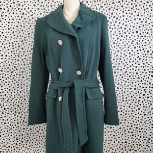 Green coat